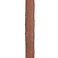 Realrock Realistic Skin Slim Double Ended Dong - Caramel/Tan - 12in