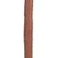 Realrock Realistic Skin Thick Double Ended Dong - Caramel - 16in