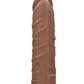 Realrock Skin Penis Extender - Caramel - 7in