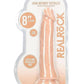 Realrock Skin Realistic Dildo Without Balls - Vanilla - 8in