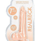 Realrock Skin Realistic Dildo with Balls - Vanilla - 7in