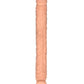 Realrock Skin Realistic Double Dildo - Vanilla - 18in