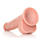 Realrock Straight Realistic Dildo with Balls and Suction Cup