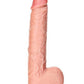 Realrock Straight Realistic Dildo with Balls and Suction Cup