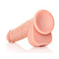 Realrock Straight Realistic Dildo with Balls and Suction Cup