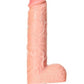 Realrock Straight Realistic Dildo with Balls and Suction Cup