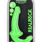 Realrock Strapless Strap-On Glow In The Dark Dildo - Green - 6in