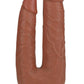 Realrock Ultra Realistic Skin Double Trouble - Caramel - 7in/8in