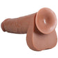 Realrock Ultra Realistic Skin Extra Large Straight Dildo with Balls and Suction Cup