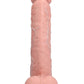 Realrock Ultra Realistic Skin Extra Large Straight Dildo with Balls and Suction Cup
