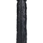 Realrock Ultra Realistic Skin Extra Large Straight Dildo with Suction Cup - Chocolate - 14in