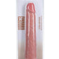 Realrock Ultra Realistic Skin Extra Large Straight Dildo with Suction Cup - Vanilla - 14in