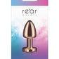 Rear Assets Aluminum Anal Plug - Petite