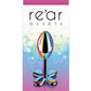 Rear Assets Clover Aluminum Anal Plug - Multicolor