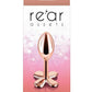 Rear Assets Clover Aluminum Anal Plug - Rose Gold