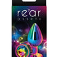 Rear Assets Multicolor Anal Plug - Multicolor/Rainbow - Medium