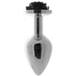 Rear Assets Rose Aluminum Anal Plug