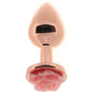 Rear Assets Rose Aluminum Anal Plug