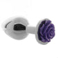 Rear Assets Rose Aluminum Anal Plug