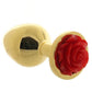Rear Assets Rose Aluminum Anal Plug