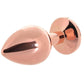 Rear Assets Rose Aluminum Anal Plug