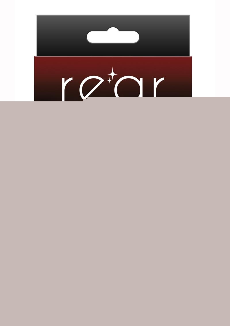 Rear Assets Rose Aluminum Anal Plug - Gold/Metal/Red - Small