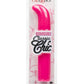 Rechargeable Classic Chic Standard G Silicone Vibrator - Pink