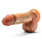 Renaissance Raphael Silicone Sliding Foreskin Dildo with Squeezable Balls