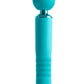 Revel Fae Rechargeable Silicone Vibrator with Clitoral Stimulator - Teal