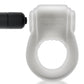 Revring Reverb Vibrating Cock Ring - White/White Ice