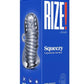 Rize Squeezy Dual End Masturbator - Clear