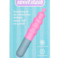 Rock Candy Bubble Gusher Rechargeable Silicone Clitoral Vibrator - Gray/Pink