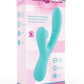 Rock Candy Refined Sugarotic Rechargeable Silicone Dual Stimulated Rabbit Vibrator - Blue