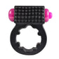 Rock Candy Sugar Grinder Vibrating Cock Ring - Black