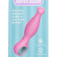Rock Candy Sweet Cheeks Rechargeable Silicone Anal Vibrator - Gray/Pink