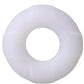 Rock Solid Lifesaver Silicone Cock Ring - White