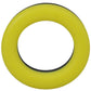 Rock Solid The Big O Silicone Cock Ring - Black/Yellow