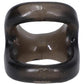 Rock Solid The Hoist Dual Cock Ring - Smoke