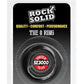 Rock Solid The O Ring Cock Ring - Black