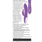 Romantic Rabbit Rechargeable Silicone Vibrator with Dual Motors