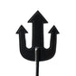 Rouge Devil Leather Riding Crop - Black