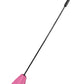 Rouge Fifty Times Hotter Leather Riding Crop - Pink