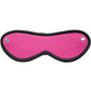 Rouge Leather Blindford Eye Mask - Pink