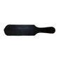 Rouge Leather Paddle with Faux Fur - Black