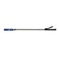 Rouge Leather Riding Crop with Slim Tip - Blue