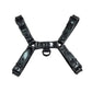 Rouge Oth Adjustable Leather Front Harness - Black - Large