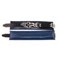 Rouge Padded Leather Adjustable Ankle Cuffs - Black/Blue