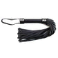 Rouge Short Leather Flogger - Black