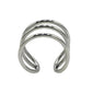 Rouge Stainless Steel Triple Wire Glans Ring