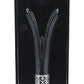 Royal Gems Dueling Queens Rechargeable Silicone Vibrator - Black